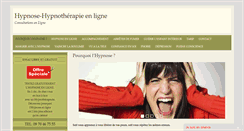 Desktop Screenshot of hypnose-hypnotherapie.fr