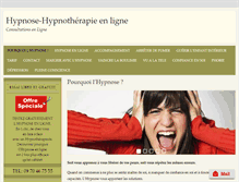 Tablet Screenshot of hypnose-hypnotherapie.fr